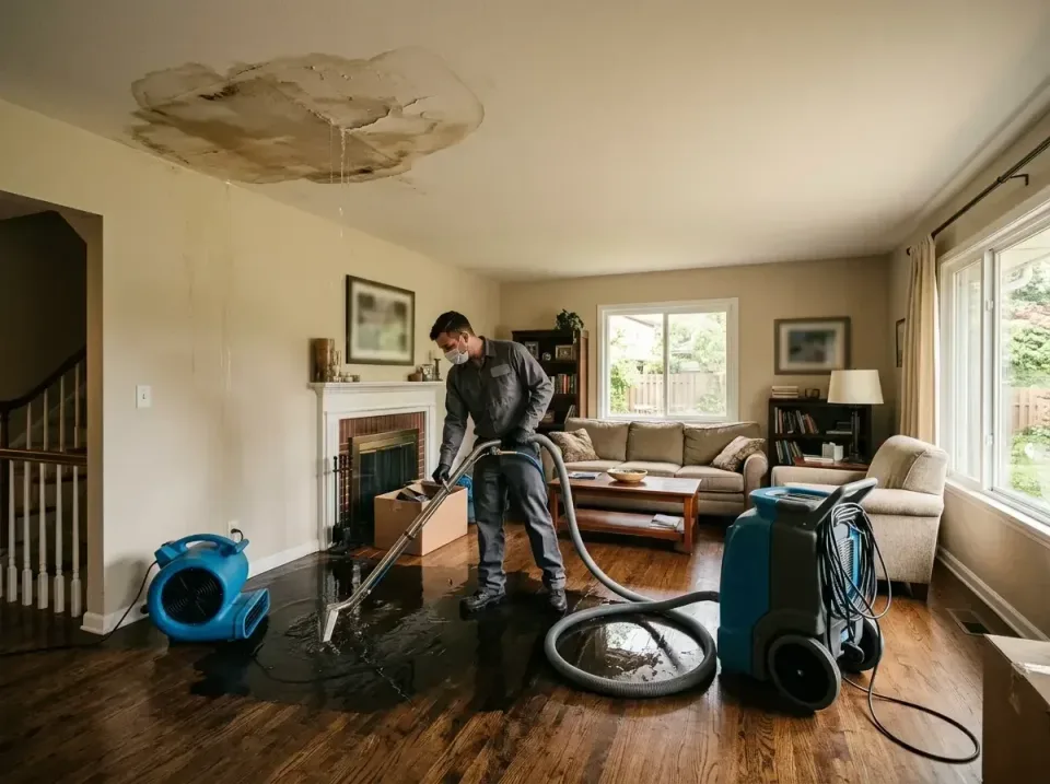 attic-pipe-burst-ceiling-drip-008 — frequently asked questions, Water Damage Restoration & Carpet Care in Red Chute, LA